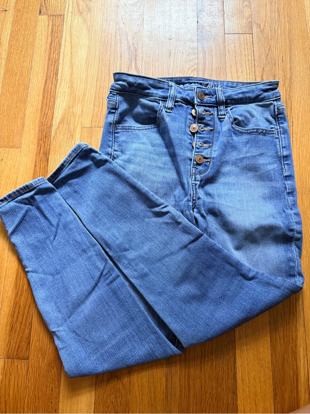 American Eagle Outfitters Skinny Jeans in Light Blue